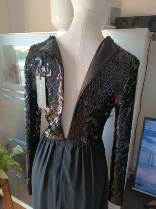 Vestido largo Guess Marciano Negro