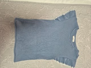 Mango Top Azul Talla XS