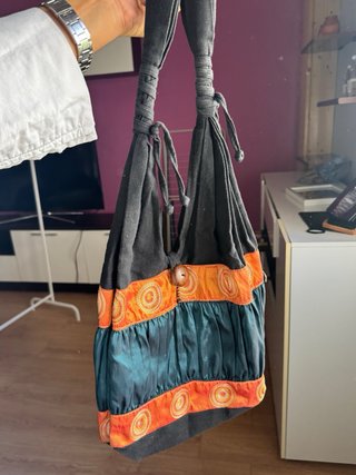 Bolso Ibiza texturas estampado