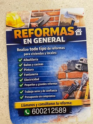 Reformas general