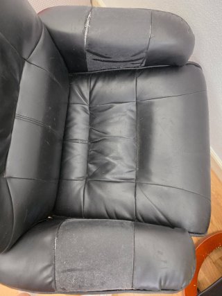 Sillón relax eléctrico giratorio 360º – negro
