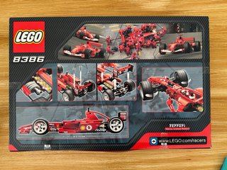Lego Ferrari F1 Racer 8386 1:10