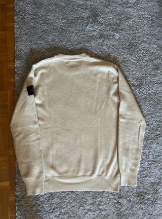 Jersey Stone Island Hombre Beige