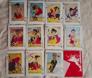 Baraja de cartas española Toros Fournier