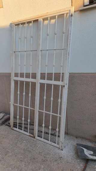 Reja plegable seguridad puerta