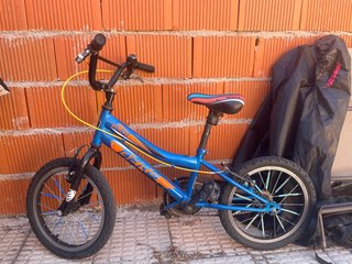 Bicicleta infantil azul BLAST