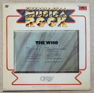 THE WHO VINILO LP MUSICS ROCK 1982
