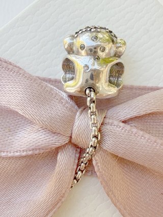 Pandora Charm Mono Corazón Plata