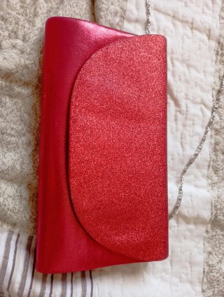 Zapatos y bolso fiesta rojos TULIPANO talla 38