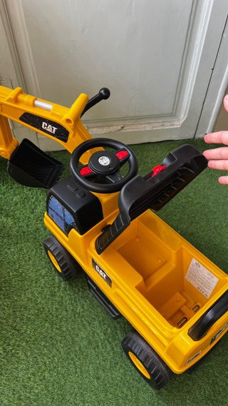 Excavadora Caterpillar Niños
