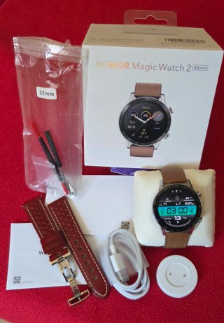 Smartwatch HONOR Magic Watch 2 completo con caja.