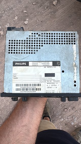 Radio Philips Mercedes 190