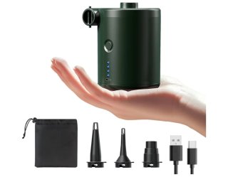 Mini inflador eléctrico OPAU. Nuevo.