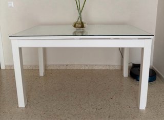 Cristal mesa 130X80