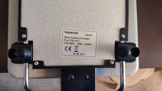 Plancha de asar eléctrica Taurus Galexia Ceramic