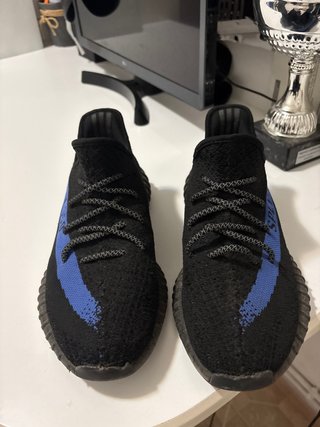Adidas Yeezy 350 V2 Talla 42 Azul/Negro