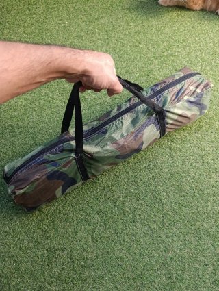 Tienda de campaña camuflaje