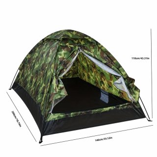 Tienda de campaña camuflaje