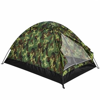Tienda de campaña camuflaje