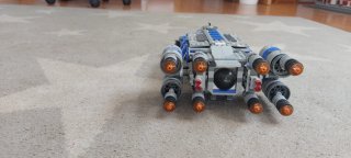 Lego Nave Star Wars Resistencia Azul Gris