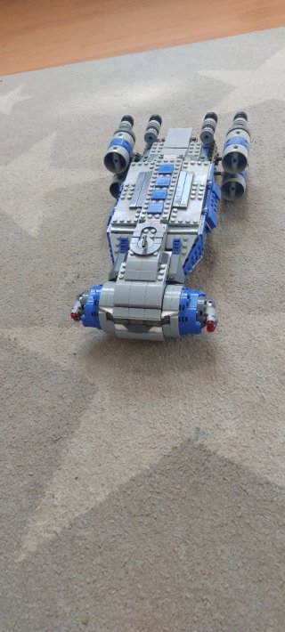 Lego Nave Star Wars Resistencia Azul Gris