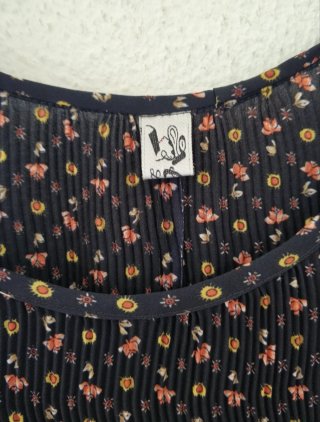 Vestido Manga Corta