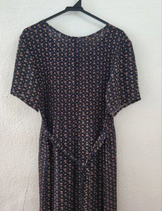 Vestido Manga Corta