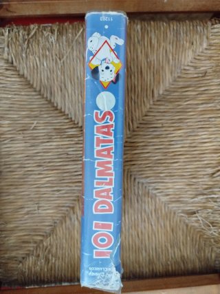 Película VHS 101 Dálmatas Walt Disney