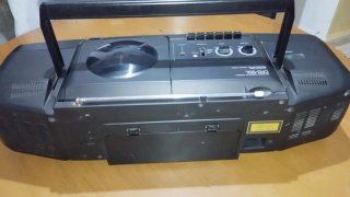 Radio Cassette CD Sony Negro