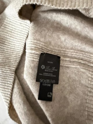 Suéter gris hombre talla S cachemira
