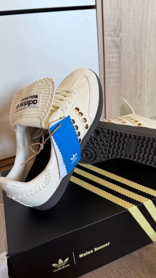 Adidas Samba x Wales Bonner Beige Dorado