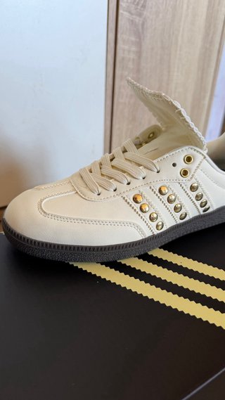 Adidas Samba x Wales Bonner Beige Dorado