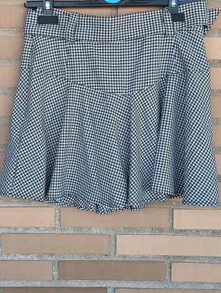 Falda pantalón Zara cuadros Talla M