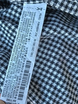 Falda pantalón Zara cuadros Talla M