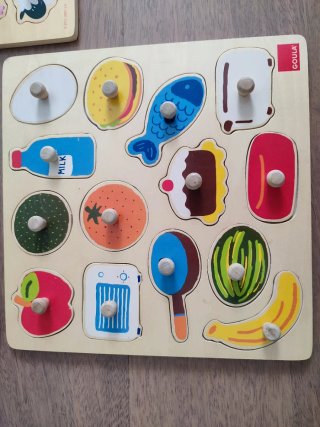 Puzzles Montessori Goula Bebés