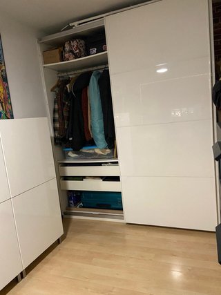 Armario IKEA 4 cuerpos puertas correderas