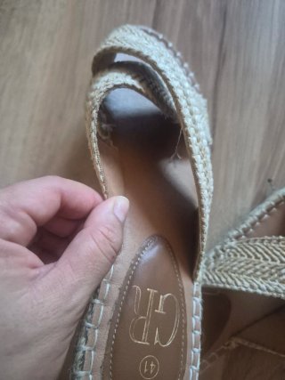 Sandalias GR Beige/Marrón Talla 41