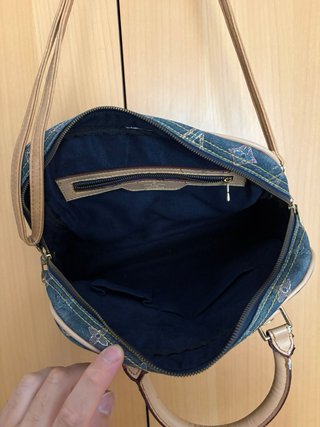 Bolso Estilo Louis Vuitton Monogram Denim