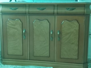 Mueble retro de madera