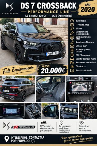 DS DS 7 CROSSBACK 2020