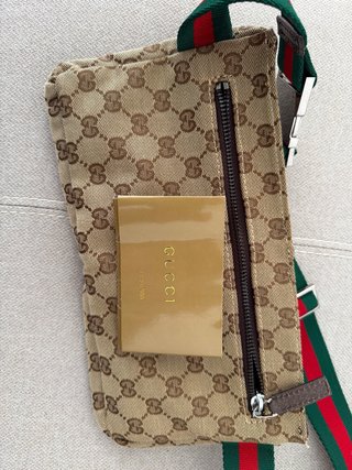 Bolsito Gucci Beige y Marrón