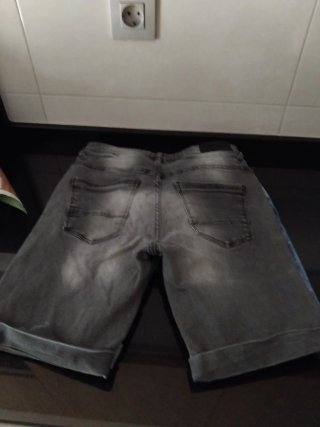 Pantalones cortos vaqueros chico Talla 38