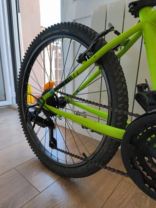 Bicicleta Rockrider ST500 Verde