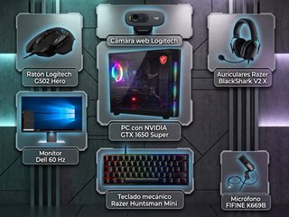 PC Gaming Completo + Periféricos