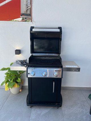 Barbacoa Weber Spirit Negra con funda