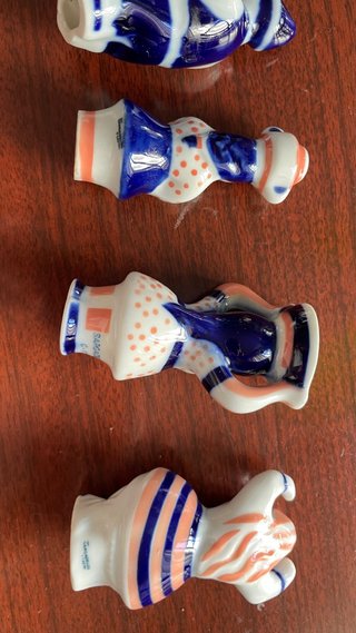 Lote 6 figuras Sargadelos