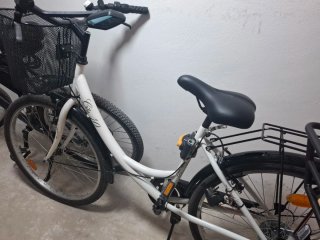 Bicicleta Paseo City 40 Blanca