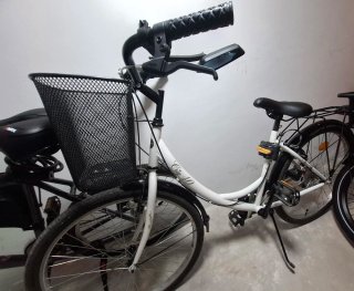 Bicicleta Paseo City 40 Blanca