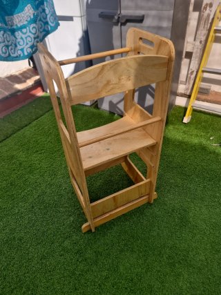 Trona de aprendizaje madera