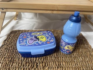 Fiambrera y Botella Agua Infantil Gaming